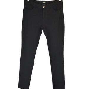 Roots Canada‎ Stretchy Slim Leg Black Pants, Size Small